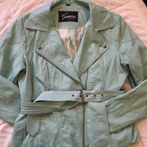 Guess Faux Leather Jacket size XL
